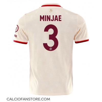 Maglia Calcio Bayern Munich Kim Min-jae #3 Terza Divisa 2024-25 Manica Corta Maglia Calcio Bayern Munich Kim Min-jae #3 Terza Divisa 2024-25 Manica Corta